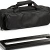 Guitar Effect Pedal Board by Pavo, Black Steel, 15.7" x 4.9"-0