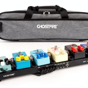 GHOSTFIRE PP Aluminum Alloy Effects Pedal Board for Guitar-0