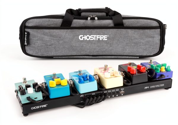 GHOSTFIRE PP Aluminum Alloy Effects Pedal Board for Guitar-0