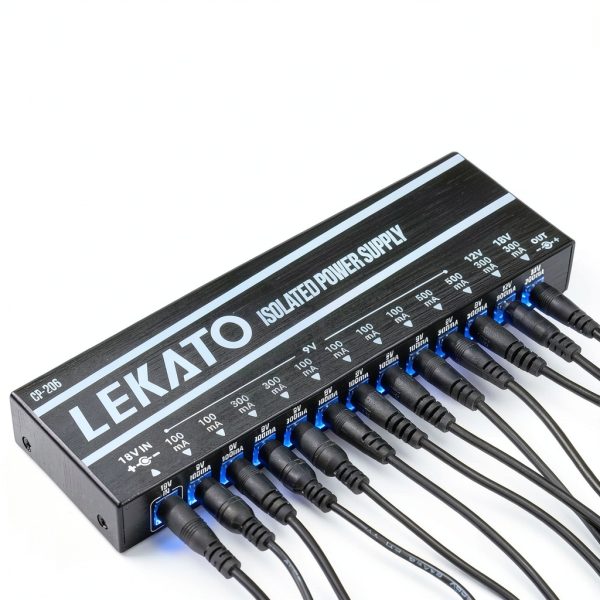 LEKATO Guitar Pedal Power Supply 12 Ports-2