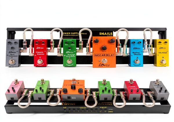 Guitar Pedal Board by Pavo, Aluminum Alloy, 7-Output Power-4