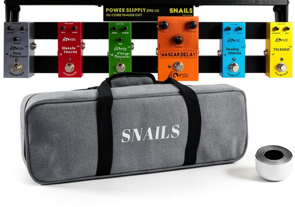 Guitar Pedal Board by Pavo, Aluminum Alloy, 7-Output Power-0