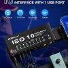 Mosky Guitar Pedal Power Supply 10 Isolated Outputs-1