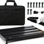 Pavo Aluminum Pedal Board 10-Port Power Black-0
