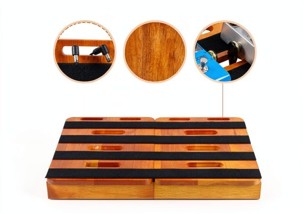 Guitar Pedalboard by Pavo Removable 1/4-inch Audio Analog-3
