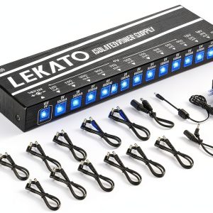 LEKATO Guitar Pedal Power Supply 12 Ports-0