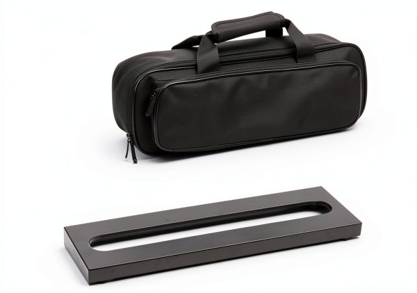 Guitar Effect Pedal Board by Pavo, Black Steel, 15.7" x 4.9"-6