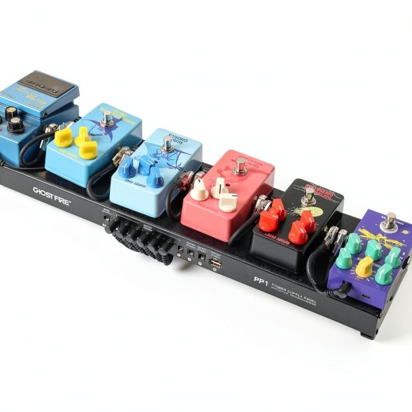 GHOSTFIRE PP Aluminum Alloy Effects Pedal Board for Guitar-3