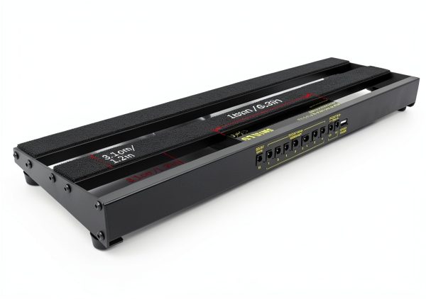 Guitar Pedal Board by Pavo, Aluminum Alloy, 7-Output Power-1