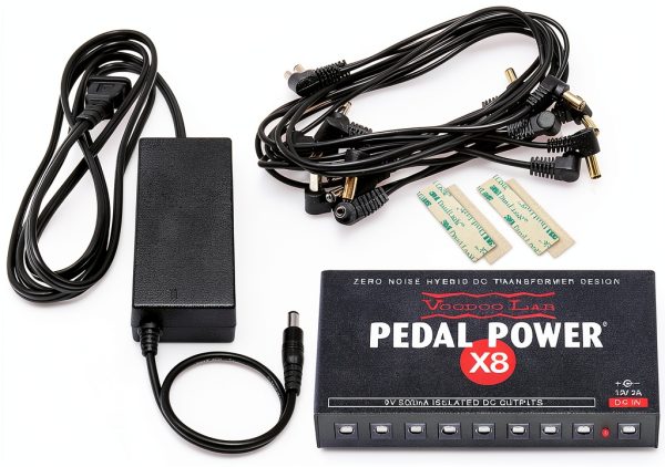 Pedal Power 9V DC Power Supply Black PPX8-0