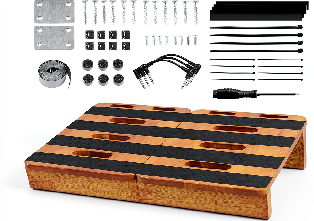 Pavo Guitar Pedalboard disassembled