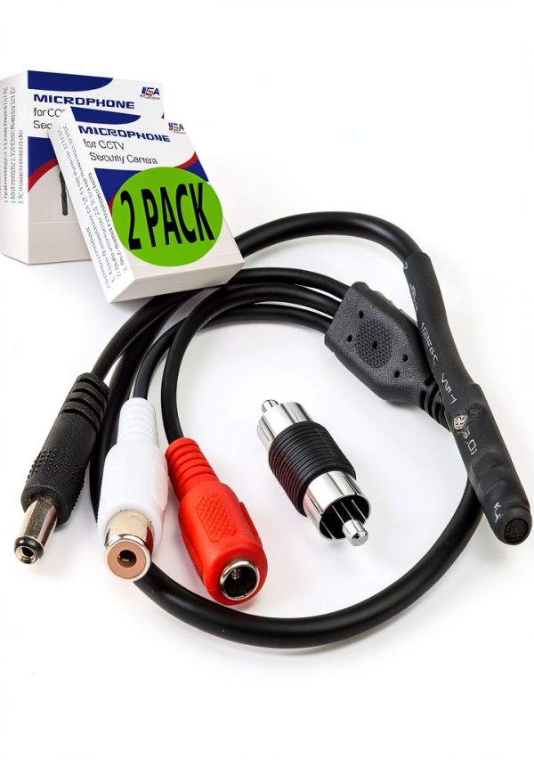 USA Sales Group CCTV Microphone Mini Plastic-0