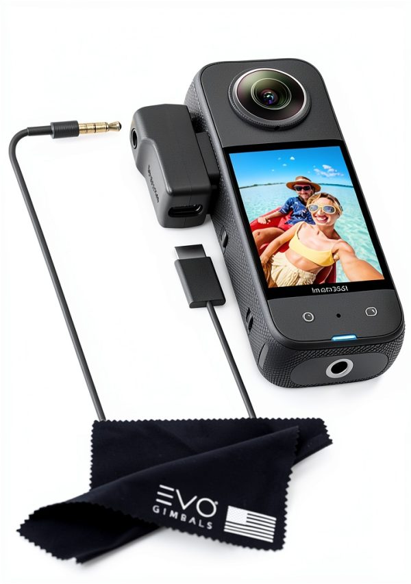Insta360 Microphone 360° Video Invisible Design-0
