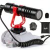 Moukey Shotgun Microphone for DSLR Cameras-0