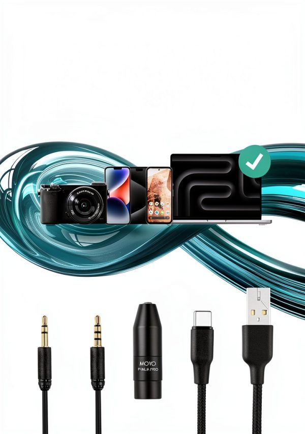 Movo X1 Shotgun Microphone Aluminum for Creators-4