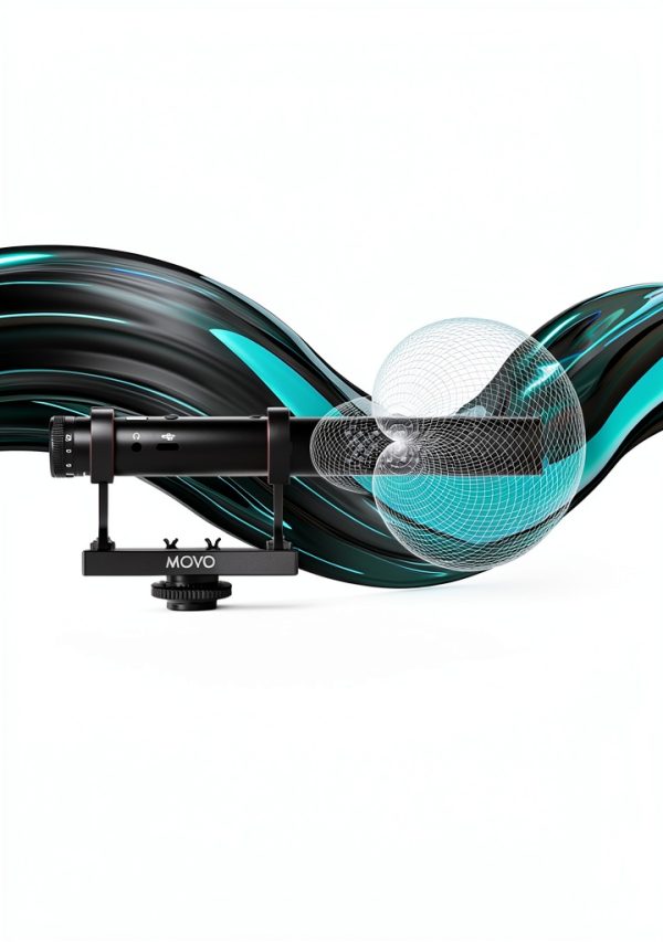Movo X1 Shotgun Microphone Aluminum for Creators-5