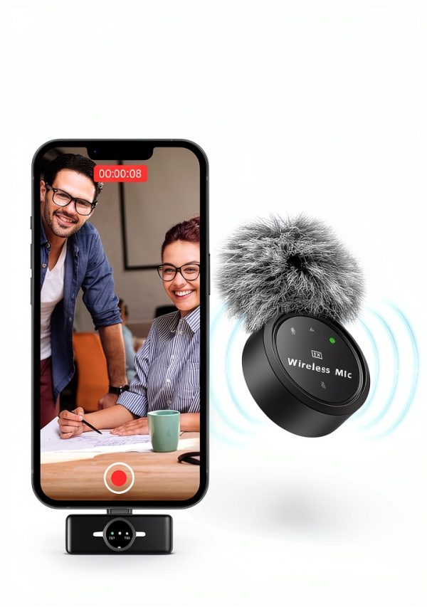 Lincisoonic A6 Wireless Lavalier Microphone-3