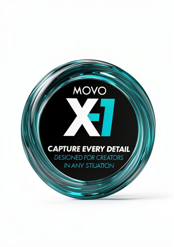 Movo X1 Shotgun Microphone Aluminum for Creators-2
