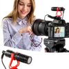 Moukey Shotgun Microphone for DSLR Cameras-2