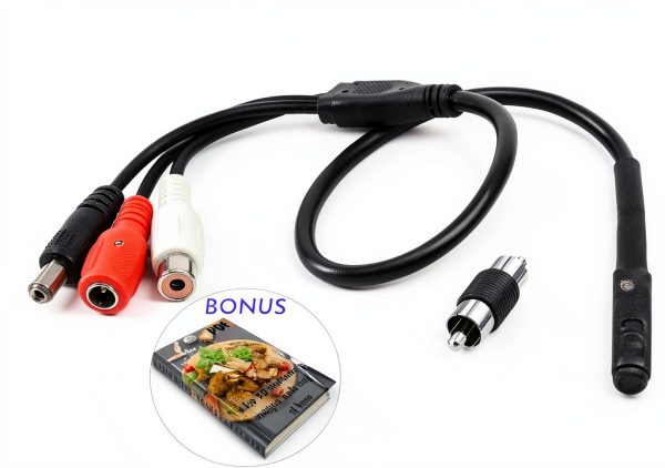 USA Sales Group CCTV Microphone Mini Plastic-1