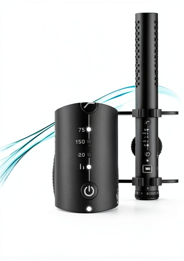 Movo X1 Shotgun Microphone Aluminum for Creators-3