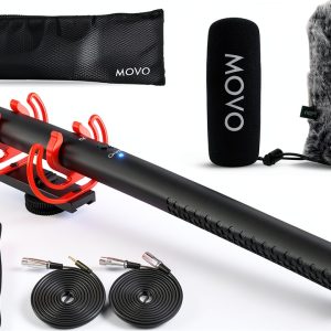 Movo X3-II Shotgun Microphone for Video Filmmaking-0