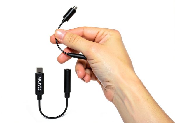 DJI Osmo Pocket Microphone Adapter Movo Type-C 3.5mm-5