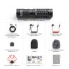 Lavalier Microphone SMALLRIG Stereo Mini Mic with Shock Mount-1
