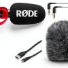 Rode VideoMic Go + Deadcat Go Shotgun Mic for Cameras Black-0